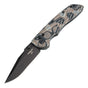 Hogue Deka 3.25` Manual Folder - Clip Point Blade, Black & Dark Earth Drk_earth