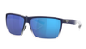 Rincon Sunglasses, Matte Blue Fade, Blue Mirror