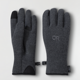 Outdoor Research Mens Flurry Sensor Gloves Charcoal