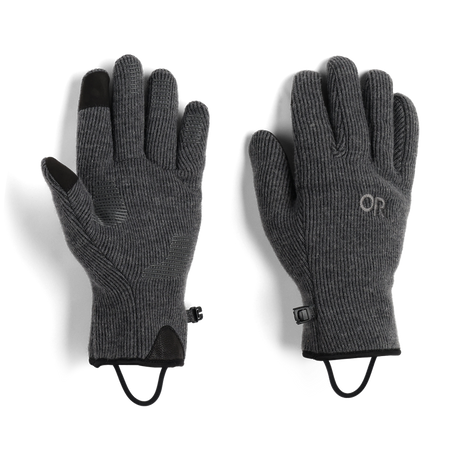 Outdoor Research Mens Flurry Sensor Gloves Charcoal