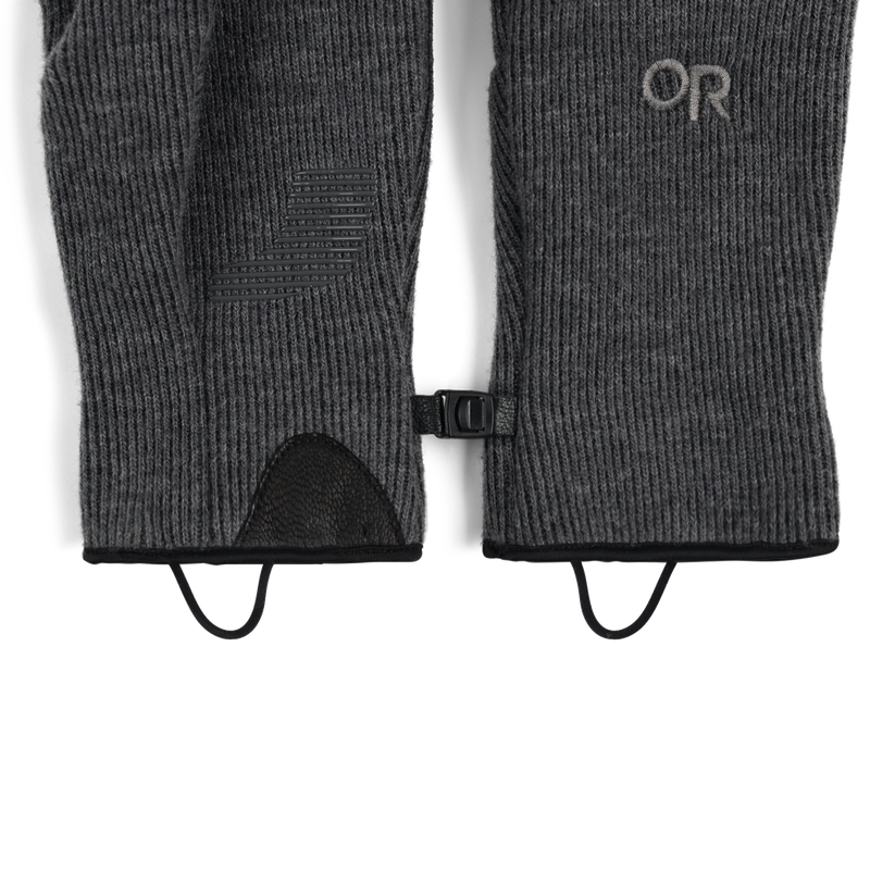 Outdoor Research Mens Flurry Sensor Gloves Charcoal