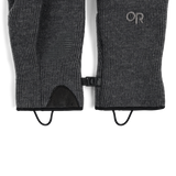 Outdoor Research Mens Flurry Sensor Gloves Charcoal