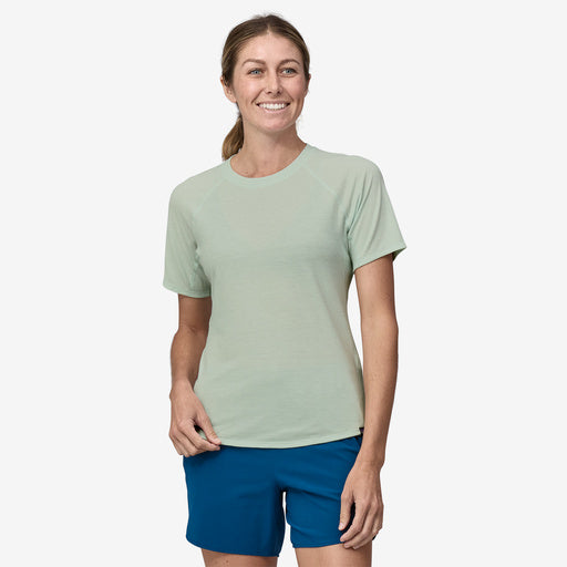 Patagonia Women's Short Sleeve Capilene Cool Trail Shirt Wispy Green