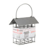 Farm Pro Roofed Double Suet Cake Bird Feeder Metal