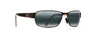Black Coral Sunglasses, Black/grey Bigradient