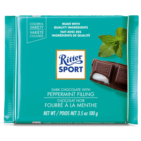 Ritter Dark Chocolate Peppermint Bar