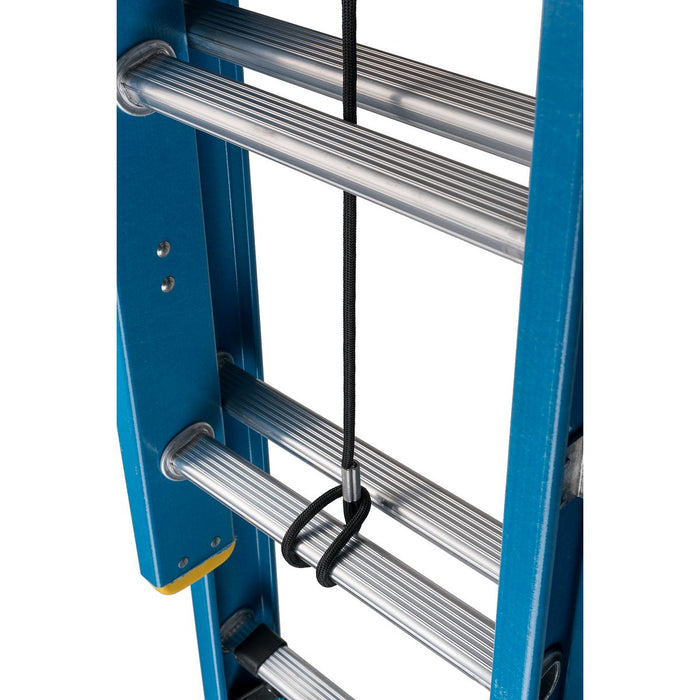Werner 24ft Type I Fiberglass D-Rung Extension Ladder