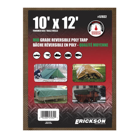 Erickson Mid-Grade Reversible Tarp