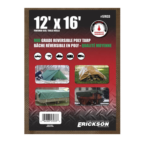 Erickson Mid-Grade Reversible Tarp