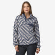 Patagonia Women's Lightweight Synchilla Snap-T Fleece Pullover - Synched Flight Small: Natural Synched Flight Small: Natural