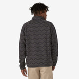 Patagonia Men's Better Sweater Quarter-Zip Fleece - Island Escape: Forge Grey Island Escape: Forge Grey