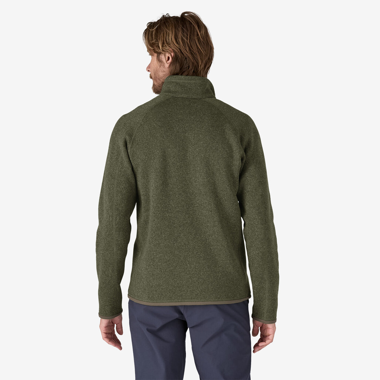 Patagonia Men's Better Sweater Quarter-Zip Fleece - Industrial Green Industrial Green