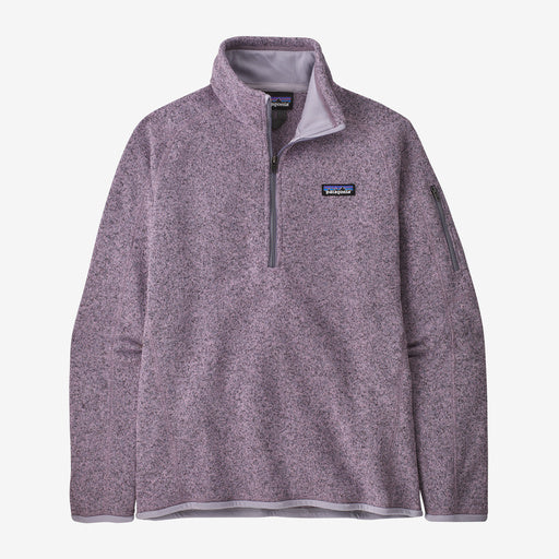 Patagonia Women's Better Sweater 1/4-Zip Fleece Milkweed Mauve