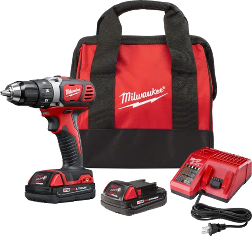 Milwaukee M18 Compact 1/2 In. Drill Driver Kit