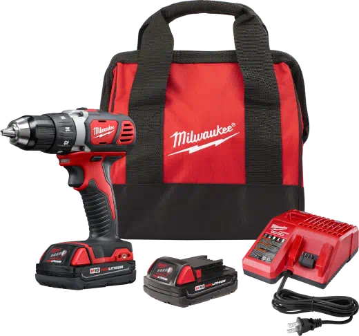 Milwaukee M18 Compact 1/2 In. Drill Driver Kit