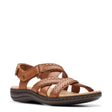 Clarks Women's Laurieann Rena Sandal - Tan Combination Tan Combination