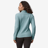 Patagonia Women's Micro D Quarter-Zip Fleece - Thermal Blue Thermal Blue