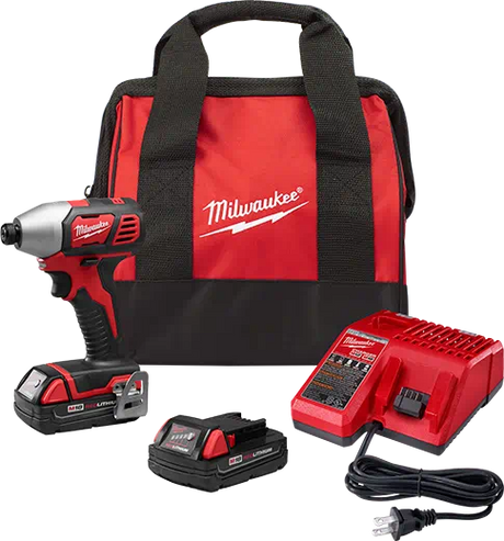 Milwaukee M18 1/4 In. Hex Impact Driver Cp Kit