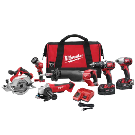 Milwaukee M18 Cordless 6-tool Combo Kit