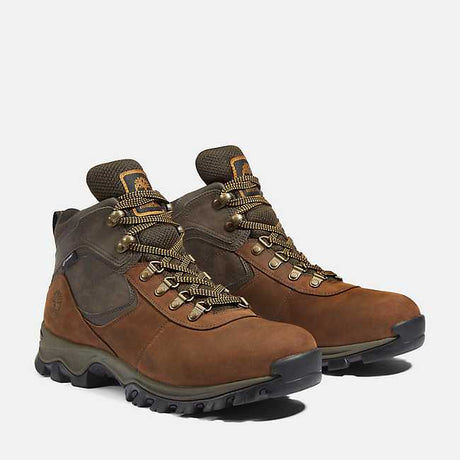 Timberland Men's Mt. Maddsen Waterproof Mid Hiking Boot Dark Brown