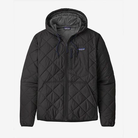 Patagonia Mens Diamond Quilted Bomber Hoody Black