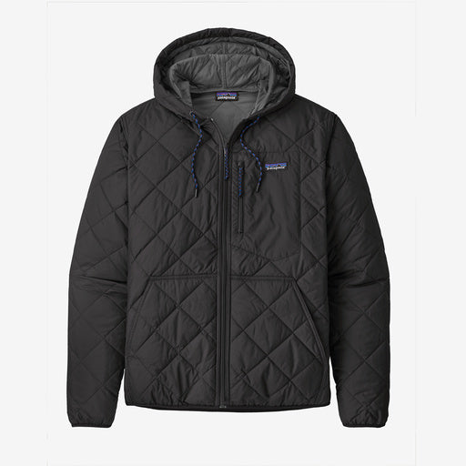 Patagonia Mens Diamond Quilted Bomber Hoody Black