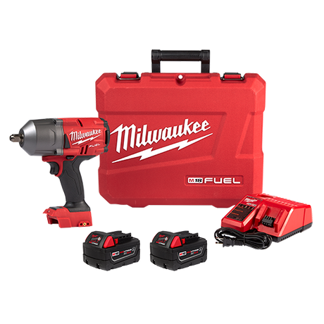 Milwaukee M18 Fuel High Torque ½ In. Impact Wrench With Pin Detent Kit