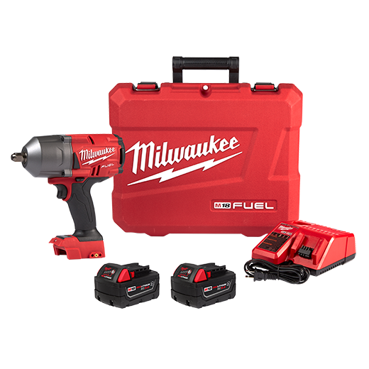 Milwaukee M18 Fuel High Torque ½ In. Impact Wrench With Pin Detent Kit