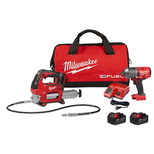 Milwaukee M18 Fuel Htiw With Grease Gun Kit
