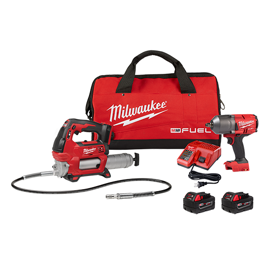 Milwaukee M18 Fuel Htiw With Grease Gun Kit