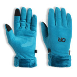 Outdoor Research Womens Fuzzy Sensor Gloves Aurora