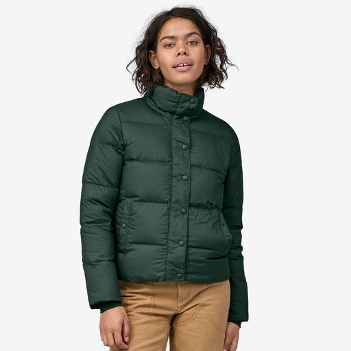 Patagonia Women's Silent Down Jacket Northern green