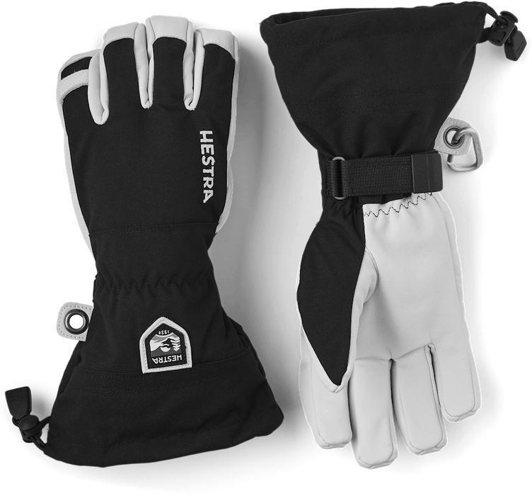 Hestra Gloves Army Leather Heli Ski Glove Black