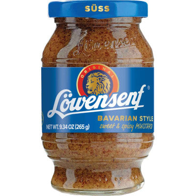 Löwensenf Bavarian Sweet Mustard Jar