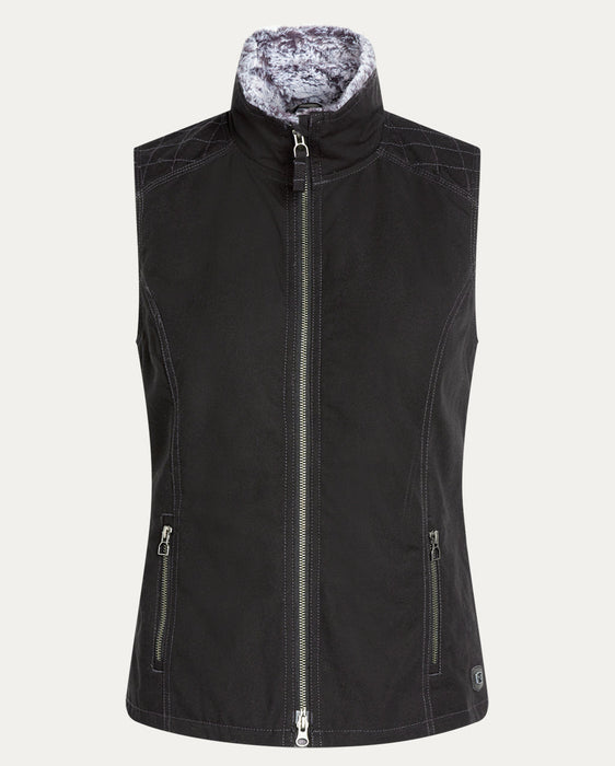 Noble Outfitters Women's Canvas Vest Black