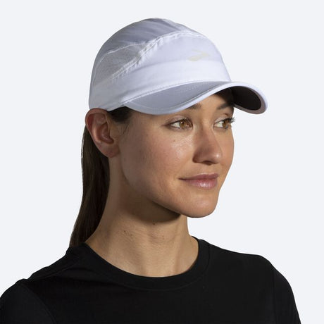 Brooks Chaser Hat White