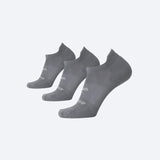 Brooks Run-In No Show 3-Pack Socks Asphalt