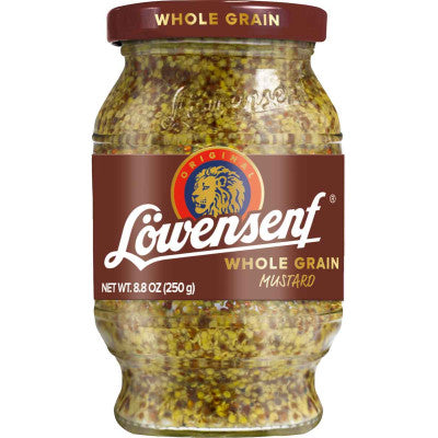Löwensenf Whole Grain Mustard Jar