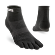 Injinji Run Original Weight Mini-Crew Sock - Black Black