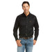 Ariat Solid Twill Fitted Shirt Black /  / Regular