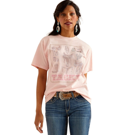 Ariat Tacky T-Shirt Blushing Rose /  / Regular