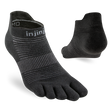 Injinji Run Original Weight No-Show Sock - Black Black