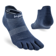 Injinji Run Original Weight No-Show Sock - Navy Navy