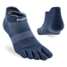 Injinji Run Original Weight No-Show Sock - Navy Navy