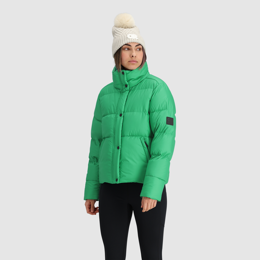 Outdoor Research Women's Coldfront Down Jacket Verdant