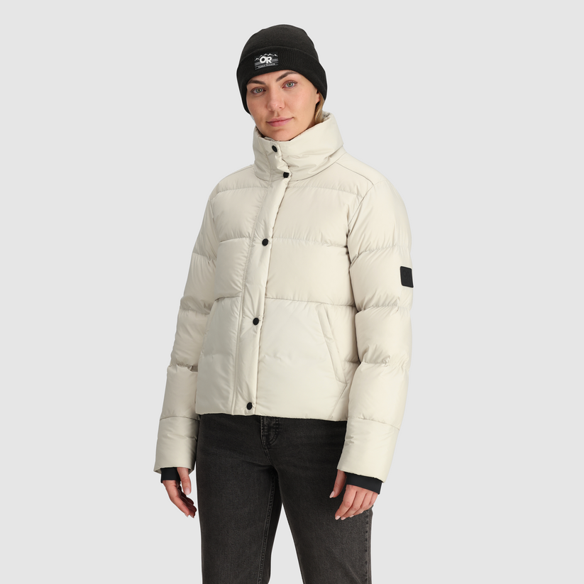 Outdoor Research Women's Coldfront Down Jacket - Oyster Oyster