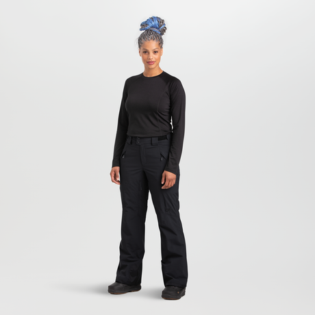 Outdoor Research Women's Snowcrew Pants - Black Black