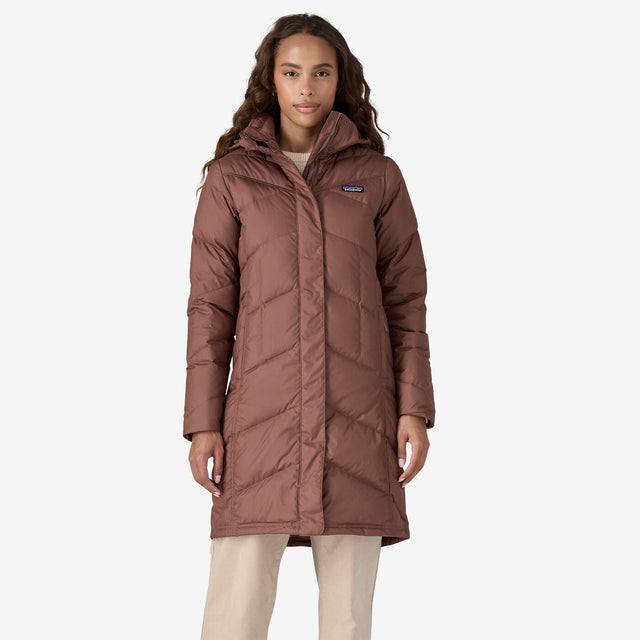 Patagonia Women's Down With It Parka - Dulse Mauve Dulse Mauve