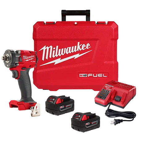 Milwaukee M18 Fuel 1/2  In. Compact Impact Wrench With Friction Ring Kit