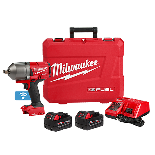 Milwaukee M18 Fuel With One-key High Torque Impact Wrench 1/2 In. Friction Ring Kit
